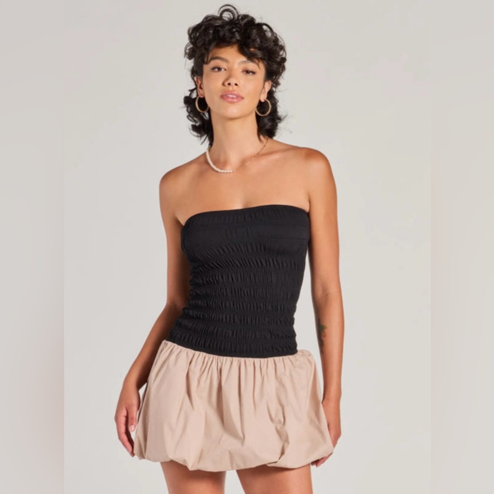 Windsor Black and Tan Cupcake dress size L